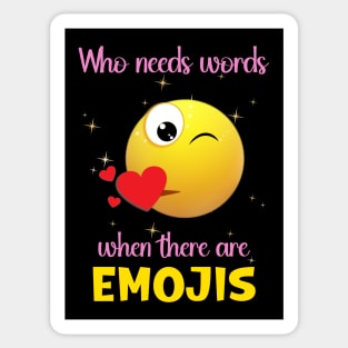 WORLD EMOJI DAY FUNNY QUOTES Sticker